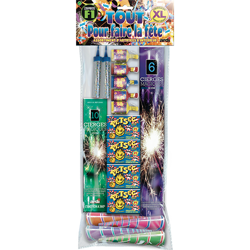 [SC70017] ASSORTIMENT "TOUT POUR LA FÊTE" XL (pièce)