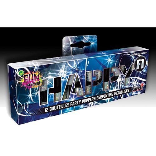 [SCFA83507] PARTY POPPERS – FUN ATTITUDE