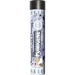 FUMIGÈNE DOUBLE SORTIE A GOUPILLE BLANC