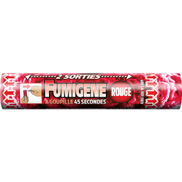 FUMIGENE DOUBLE SORTIE A GOUPILLE ROUGE