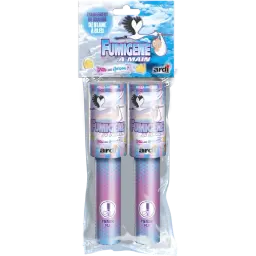 FUMIGÈNE A MAIN A CHANGEMENT DE COULEUR BLANC A BLEU