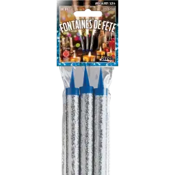 SACHET DE 3 FONTAINES DE FETE 120mm