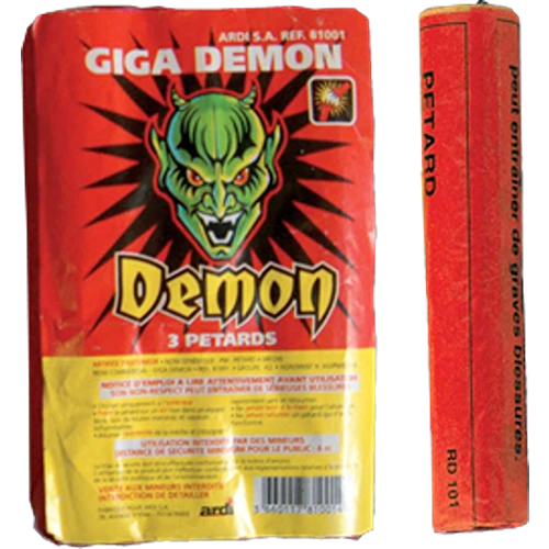 [81001/2] PÉTARDS GIGA DÉMON®