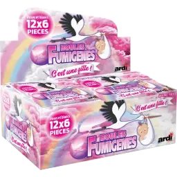BOULES FUMIGÈNES BLANC & ROSE