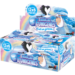 BOULES FUMIGÈNES BLANC & BLEU