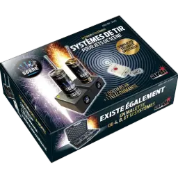 BOITE DE 2 SYSTÈMES DE TIR POUR 2 JETS DE SCÈNE