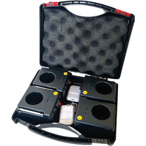 [53004P] MALETTE DE 4 SYSTÈMES DE TIR POUR 4 JETS DE SCÈNE