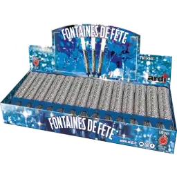 PRÉSENTOIR DE FONTAINES DE FÊTE 120MM