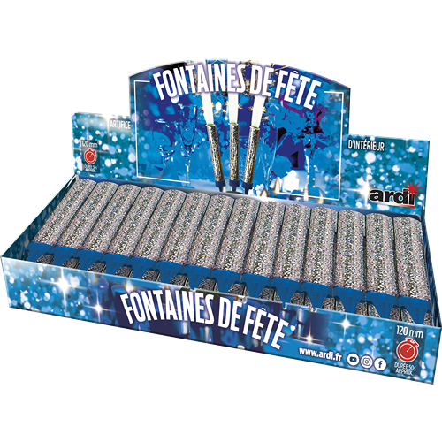 [32128/2] PRÉSENTOIR DE FONTAINES DE FÊTE 120MM