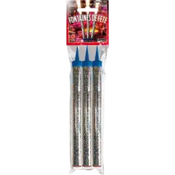 SACHET DE 3 FONTAINES DE FETE 170MM