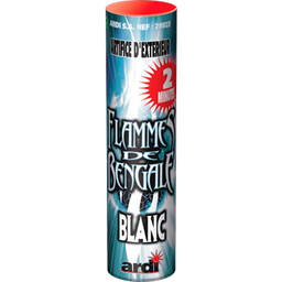 [28023] FLAMME DE BENGALE 2MN BLANCHE