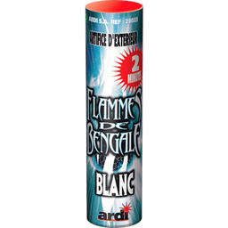 [SC28023] 4 FLAMMES DE BENGALE 2mn Blanc