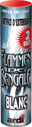 [28023P] FLAMME DE BENGALE BLANC 2 MN (pièce)