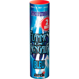 FLAMME DE BENGALE 2MN BLEUE