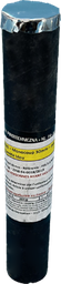 [PXS30MT16P] Monocoup 30mm - Pot à feu bleu, pèche et cligno blanc avec queue de comète palme argent et pointe rouge (pièce)