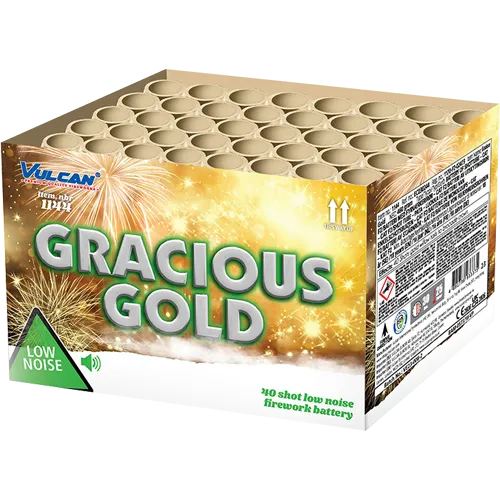 [VE1144P] GRACIOUS GOLD - Cal.25mm - 40 Départs SILENCIEUX (pièce)