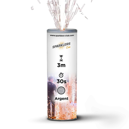 JET SCENE SPARKLERS - Fontaine Int Ext Argent - 3m /30s