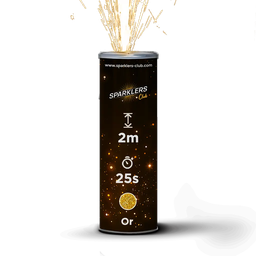 JET SCENE SPARKLERS - Fontaine Int Ext Or - 2m/25s