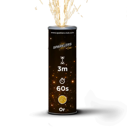 JET SCENE SPARKLERS - Fontaine Int & Ext Or - 3m / 60s