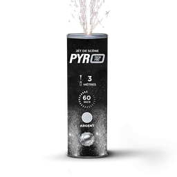 JET SCENE SPARKLERS - Fontaine Int Ext Argent - 3m /60s - O.F.R