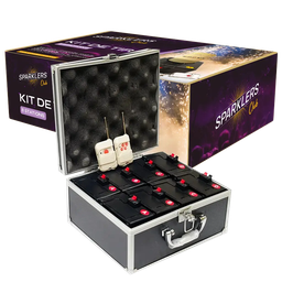 SPARKLERS - Set de 2 systèmes de tirs pour jets de scène