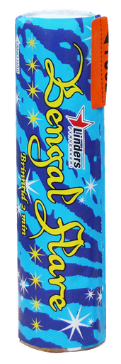 [VE1193P] FLAMME DE BENGALE 1mn20s Bleue (pièce)