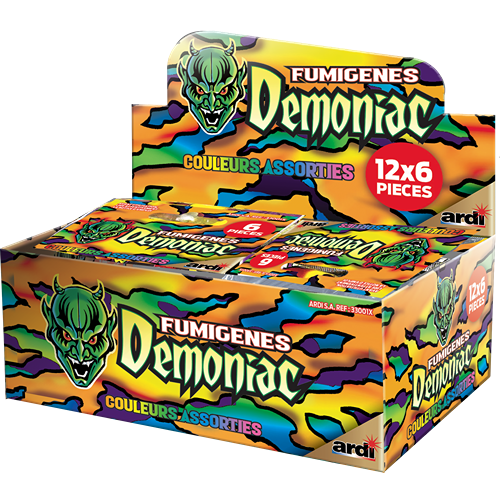 [33001X/4] FUMIGÈNES DÉMONIAC petit conditionnement
