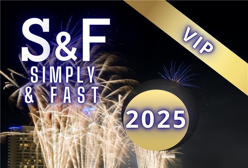 [44701SF] SIMPLY & FAST® 2025 - VIP