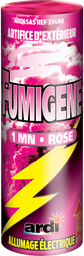 [SC33490] FUMIGÈNE ALLUMAGE ÉLECTRIQUE 1 MINUTE ROSE (pièce)