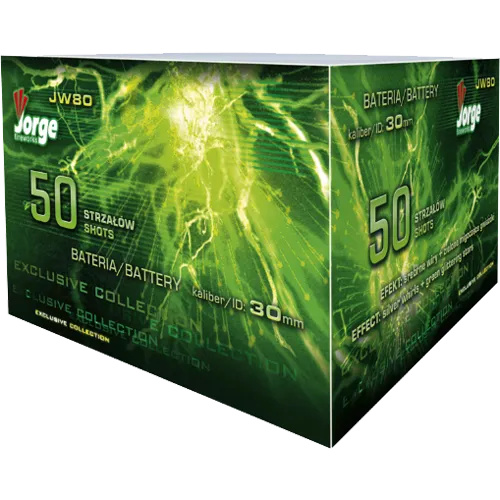 [JW80] COLLECTION EXCLUSIVE calibre 30mm - 50 Départs - Effet tourbillons argents et étoiles