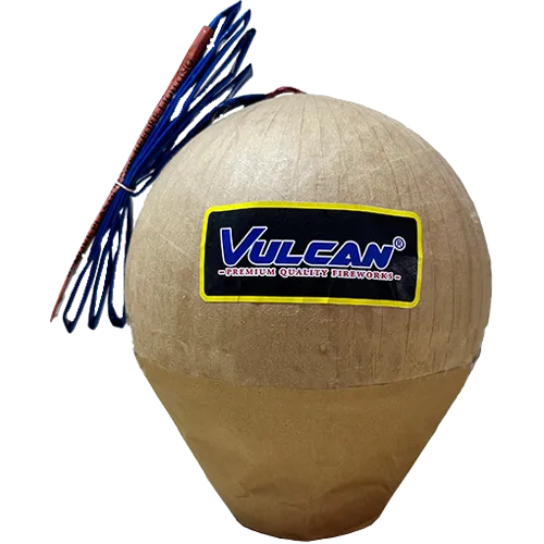 [VE14509] Bombe 100mm - multi bouquets centre or clignotant 