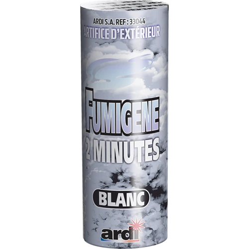 [SC33044] POT FUMIGÈNE 2 MN BLANC (pièce)