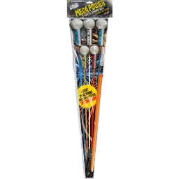 ASSORTIMENT DE FUSÉES MEGA POWER