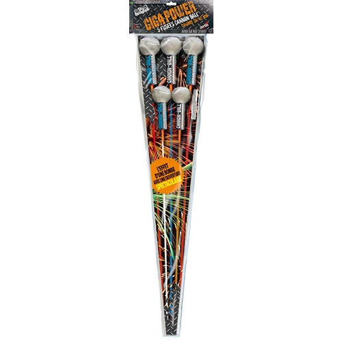 [31097] ASSORTIMENT DE FUSÉES GIGA POWER