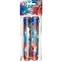 FUMIGÈNES À GOUPILLE 3 SORTIES BLEU-BLANC-ROUGE