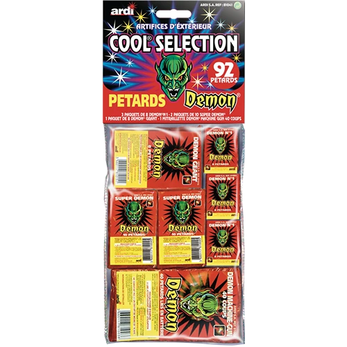 [81041] SÉLECTION DE PÉTARDS DÉMON® COOL® SELECTION