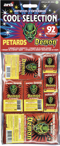 [81041] SÉLECTION DE PÉTARDS DÉMON® COOL® SELECTION