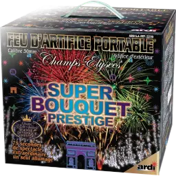 FEU D'ARTIFICE PORTABLE® SUPER BOUQUET PRESTIGE