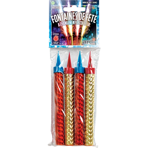 [SC32067] FONTAINES DE FÊTE 120MM À CHANGEMENT DE COULEUR (pièce)