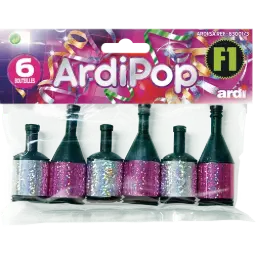 PARTY-POPPERS METALLISÉS