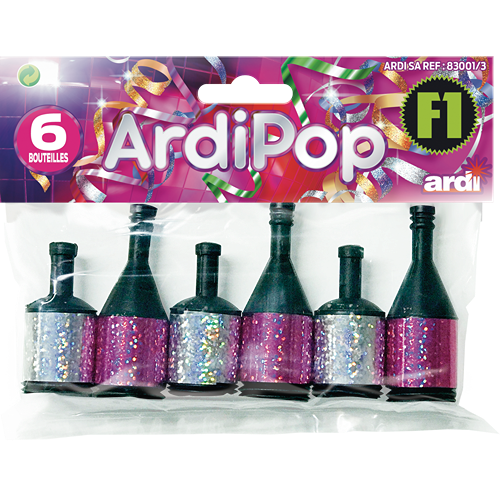 [SC83001/3] PARTY-POPPERS METALLISÉS