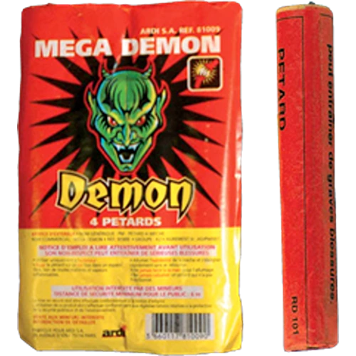 [SC81009] PÉTARDS MÉGA DÉMON® (pièce)