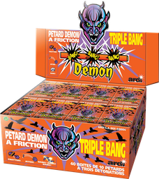 [SC80004] PÉTARDS DÉMON® TRIPLE BANG (pièce)