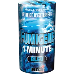 POT FUMIGÈNE 1 MN BLEU