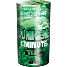 POT FUMIGÈNE 1 MN VERT