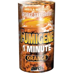 POT FUMIGÈNE 1 MN ORANGE