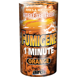 POT FUMIGÈNE 1 MN ORANGE