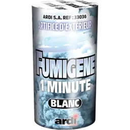POT FUMIGÈNE 1 MN BLANC