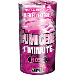 POT FUMIGÈNE 1 MN ROSE