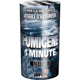 POT FUMIGÈNE 1 MN NOIR